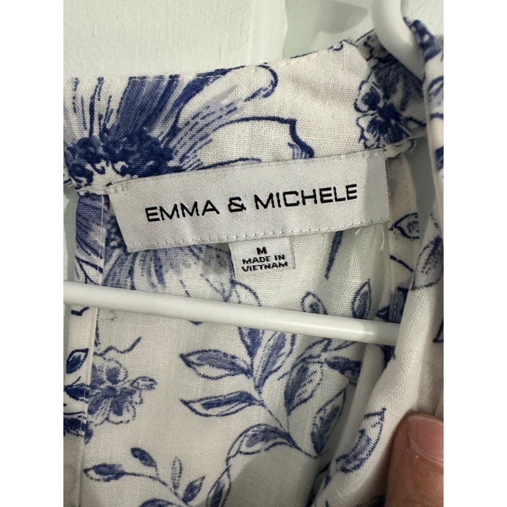 Emma & Michele Floral Print Sleeveless Dress Ladies Size M - Picture 3 of 13